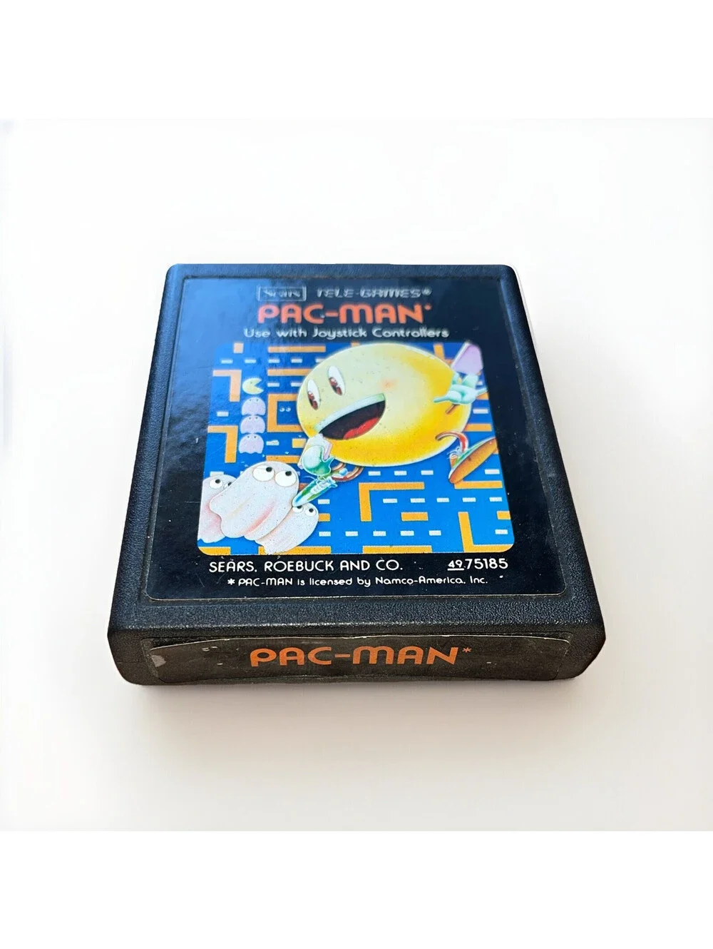 Pac-Man Sears Tele-Games - Atari 2600 – Game With Manual Tested